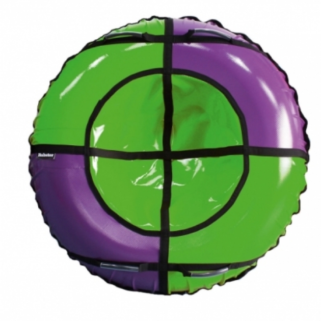 Тюбинг Hubster Sport Plus фиолетовый зеленый 90 см