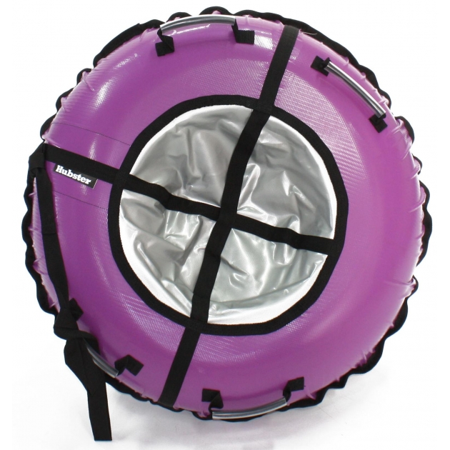 Тюбинг Hubster Ринг фиолетовый серый 105 см