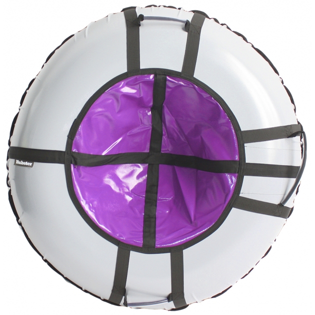 Тюбинг Hubster Ринг Pro серый фиолетовый 90 см