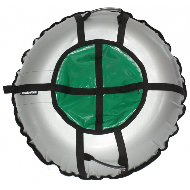Тюбинг Hubster Ринг серый-зеленый 90 см