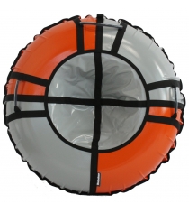 Тюбинг Hubster Sport Pro серый оранжевый 90 см