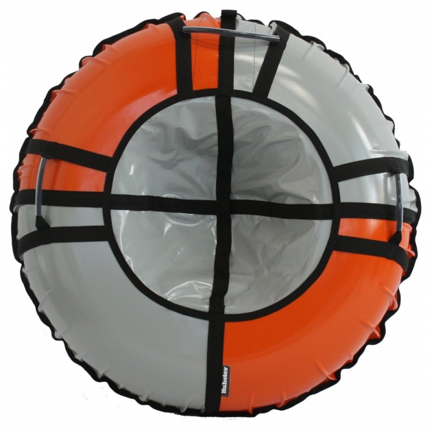 Тюбинг Hubster Sport Pro серый оранжевый 80 см