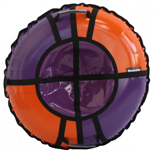Тюбинг Hubster Sport Pro фиолетовый оранжевый 90 см