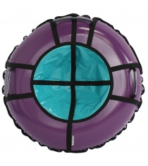 Тюбинг Hubster Ринг Pro фиолетовый бирюзовый 120 см