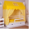 Комплект для кроватки Incanto Домик жёлтый