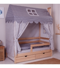 Кровать домик Incanto Dream Home натуральный