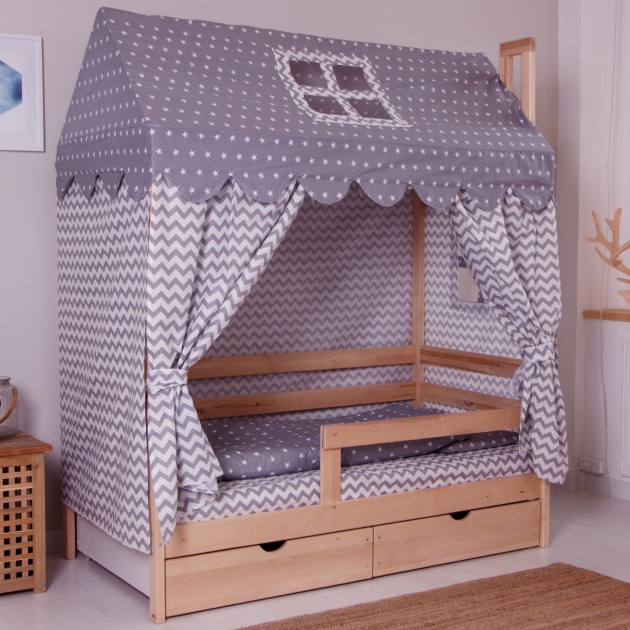 Кровать домик Incanto Dream Home натуральный