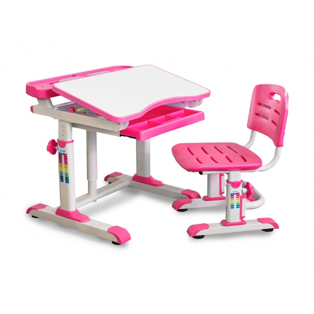 Комплект парта и стульчик Mealux BD-09 pink