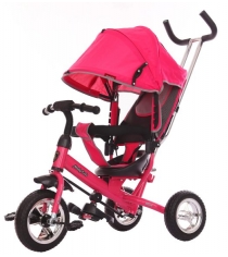 Трёхколёсный велосипед Moby Kids Start EVA розовый
