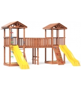 Детская площадка Спортивный городок 6 с узким скалодромом...