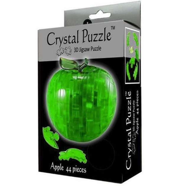 Игра головоломка Crystal puzzle яблоко зеленое 90015