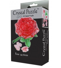 Игра головоломка Crystal puzzle роза красная 90113