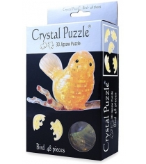 Игра головоломка Crystal puzzle птичка 90125