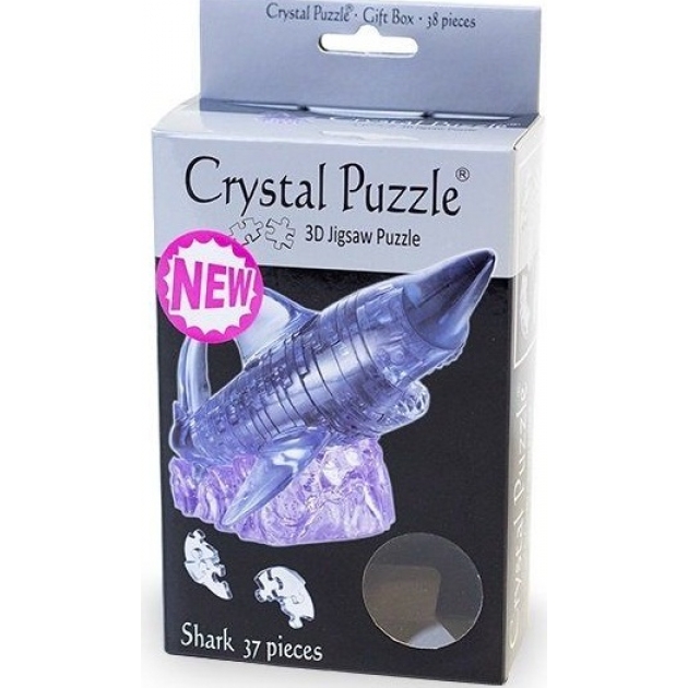 Игра головоломка Crystal puzzle акула артикул 90133