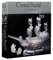 Игра головоломка Crystal puzzle пиратский корабль 91106