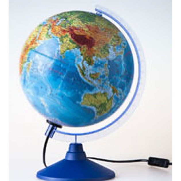Детский глобус Globen Земли физико-политический с подсветкой 250