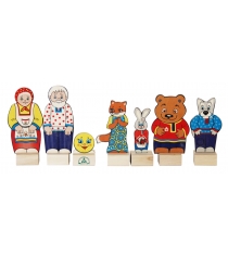 Набор Краснокамская игрушка Персонажи сказки Колобок Н-20