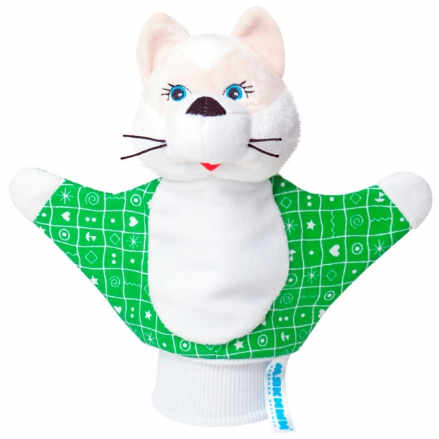 Мягкая развивающая игрушка Мякиши рукавичка котенок артикул 124