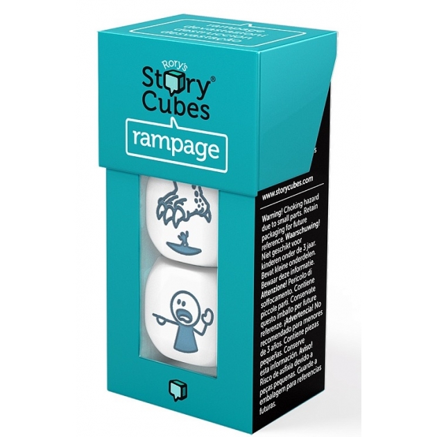 Кубики историй Rorys Story Cubes дополнительный набор буйства RSC24