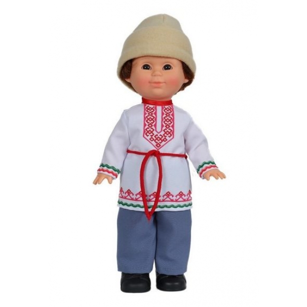 Кукла Митя в марийском костюме Весна со звуковым устройством В2849/о