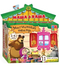 Кукольный театр Vladi Toys Маша и медведь VT3206-06