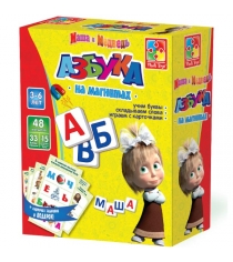 Настольная игра Vladi Toys азбука маша и медведь VT3305-01