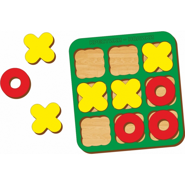 Логическая игра Woodland Крестики-нолики 1 66101