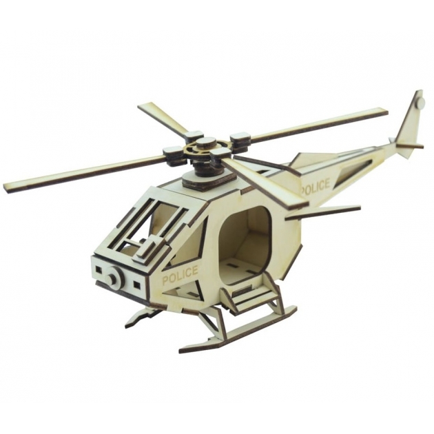 Сборная модель Lemmo Вертолет Полиция ВТ-1