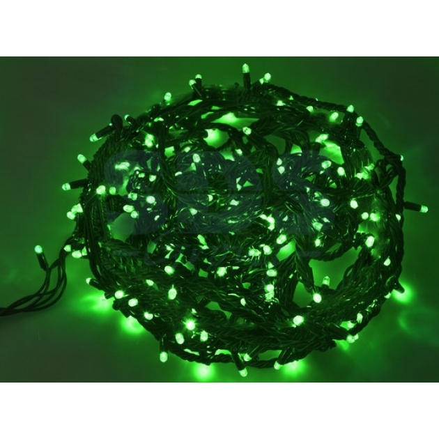 Новогодняя гирлянда Neon-night Твинкл Лайт влагостойкая зеленая 20м 240 диодов 303-324