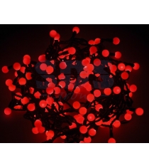 Новогодняя гирлянда Neon-night Мультишарики, красная, 20 м 303-502...