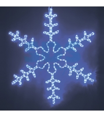 Фигура световая Neon Night Большая Снежинка синий 95x95 см