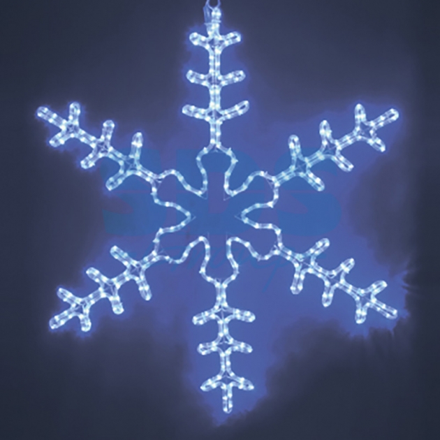 Фигура световая Neon Night Большая Снежинка синий 95x95 см