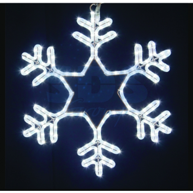 Фигура световая Neon Night Большая Снежинка белый 55х55 см