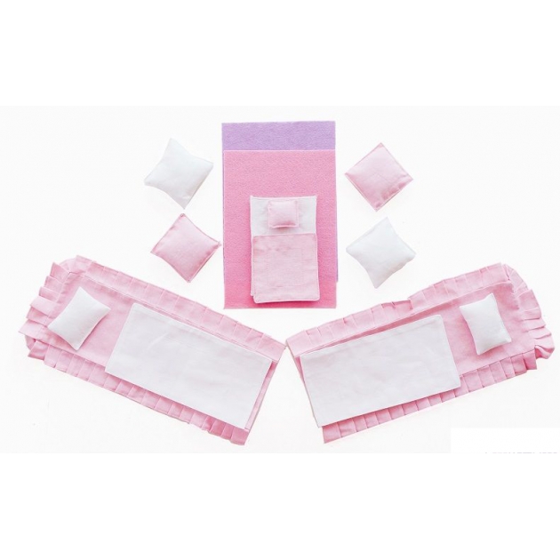 Набор текстиля PAREMO для розовых домиков серии Вдохновение PDA315