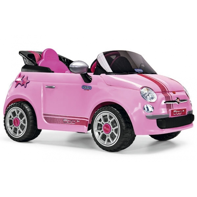 Электромобиль Peg Perego Fiat 500 Star Pink ED1172