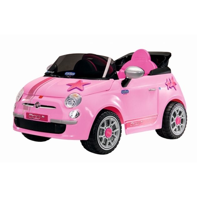 Электромобиль Peg Perego Fiat 500 Star Pink R/C ED1174