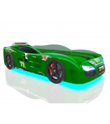 3D Renner 2 зеленый с колесами