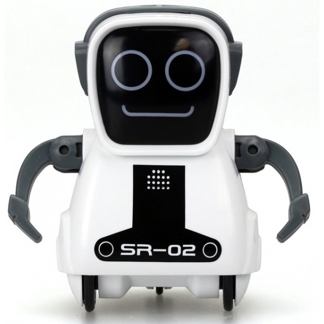 Детский робот Silverlit Покибот белый квадратный 88529-6