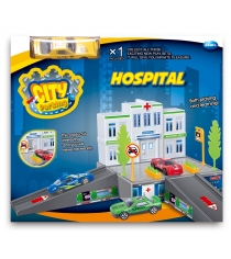 Больница Dave Toy с 1 машинкой 32016