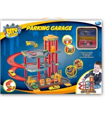 Игровой набор Dave Toy парковка с 2 машинками 32030