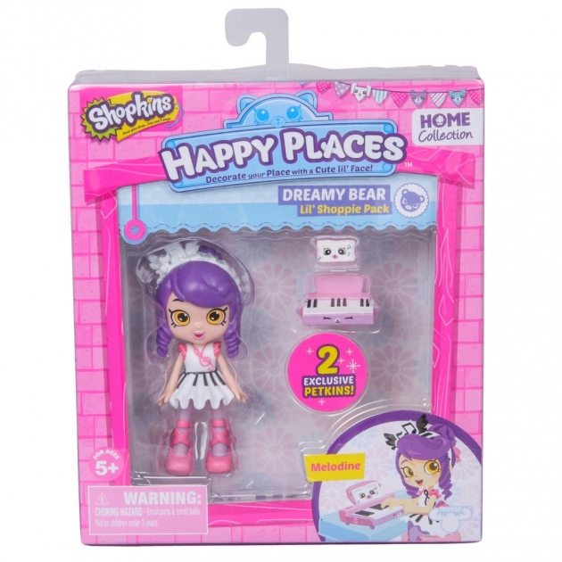 Happy Places Петкинс с куклой Shoppie Мелодина 56322