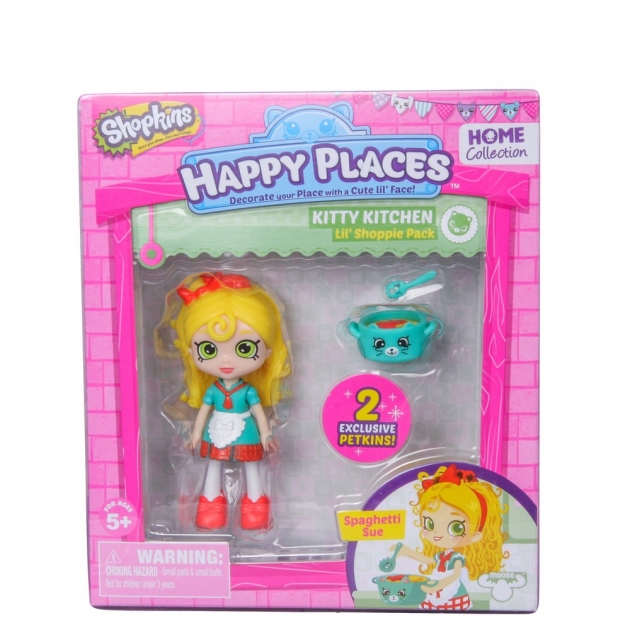 Happy Places Петкинс с куклой Shoppie Спагетти Сью 56323