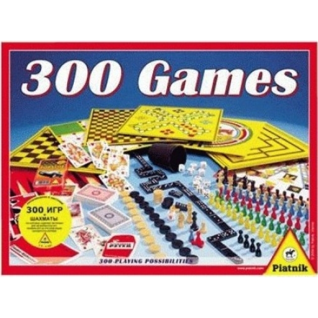 Piatnik 300 игр и шахматы 780332