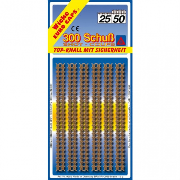 Пистоны Sohni-wicke 25 50 зарядные Strip 300 шт 0282S