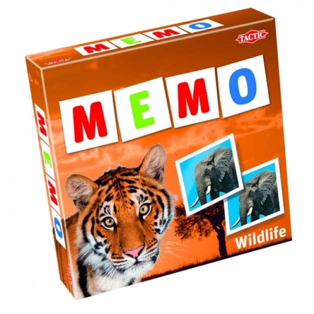 Tactic Games Мемо Дикие животные 2 41441