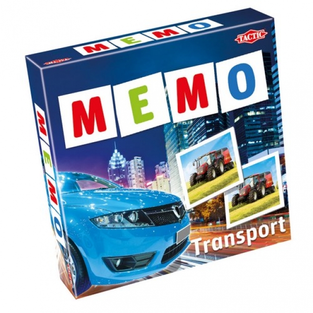 Tactic Games Мемо Транспорт 2 41442