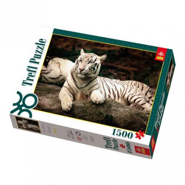 Пазл 1500 деталей бенгальские тигры Trefl 26075N