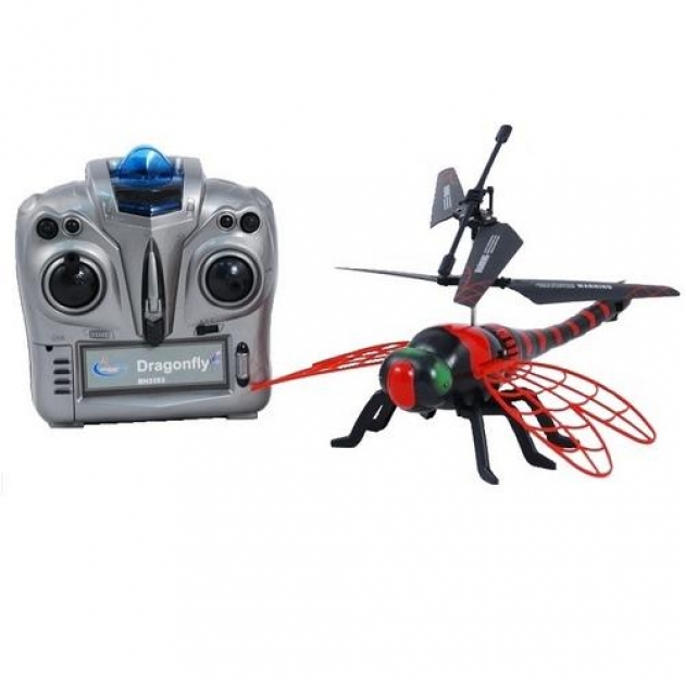 Летающая игрушка Властелин Небес в виде стрекозы dragonfly красный