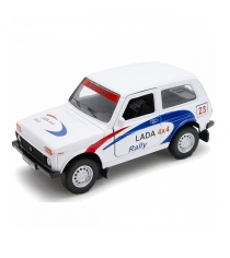 Модель машины 1:34 39 Lada 4x4 Rally Welly 42386RY