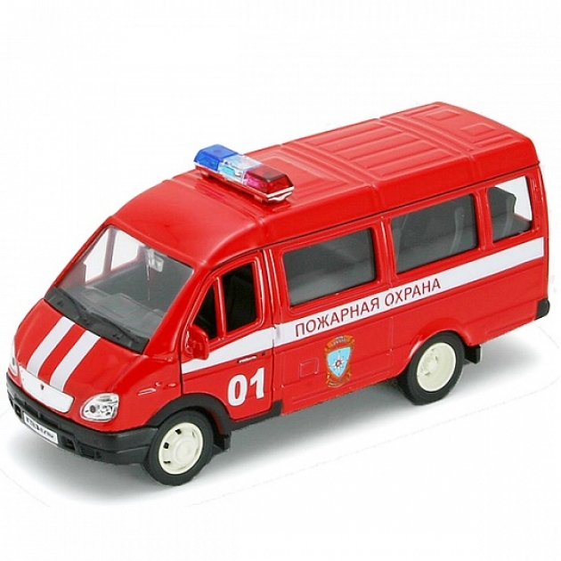 Модель машины Welly ГАЗель Пожарная Охрана 42387AFS 